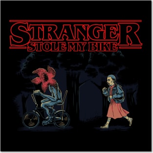 Stranger Stole My Bike Posters and Art